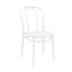 Chaise De Jardin*Victor Chaise de jardin bistrot empilable en polypropylène