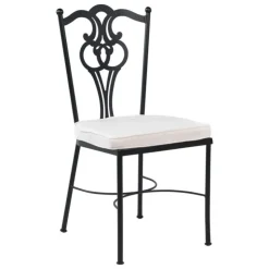 Jayso Chaise De Salle à Manger*Viena Chaise provençale en métal