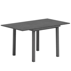 Perfecta Table De Cuisine|Table Pour Petit Espace*Vienna Table de cuisine carrée extensible pieds en métal