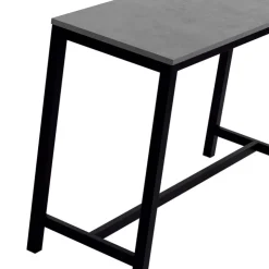 Perfecta Table De Cuisine|Table Pour Petit Espace*Vienna Table haute de cuisine hauteur 90 cm en stratifié et métal
