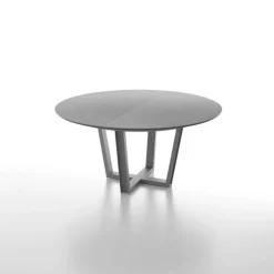Dexo Table De Salle à Manger*Viktor Table design extensible ronde en céramique piétement moderne