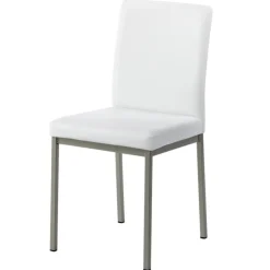 Perfecta Chaise De Cuisine|Chaise De Salle à Manger*Villa Chaise contemporaine en métal et revêtement simili