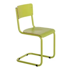 Perfecta Chaise De Cuisine*Vintage Chaise rétro style écolier avec pieds en luge