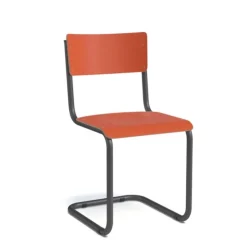 Perfecta Chaise De Cuisine*Vintage Chaise rétro style écolier avec pieds en luge