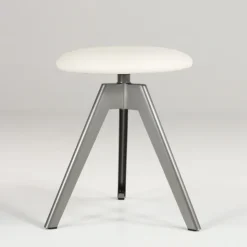 Carrier Tabouret Bas (assise +/- 45 Cm)*Vérone ® Tabouret bas pivotant en métal et synthétique