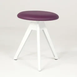 Carrier Tabouret Bas (assise +/- 45 Cm)*Vérone ® Tabouret bas pivotant en métal et synthétique