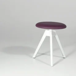 Carrier Tabouret Bas (assise +/- 45 Cm)*Vérone ® Tabouret bas pivotant en métal et synthétique