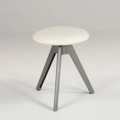 Carrier Tabouret Bas (assise +/- 45 Cm)*Vérone ® Tabouret bas pivotant en métal et synthétique