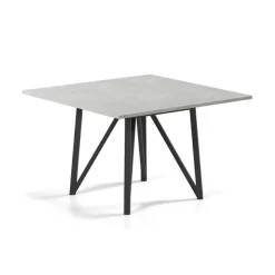 Perfecta Table De Salle à Manger*Wacko 2.0 Table carrée design pieds en métal