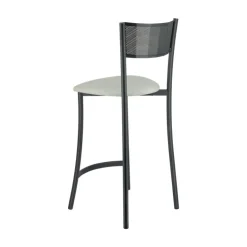 Carrier Tabouret Snack (assise +/- 65 Cm)|Tabouret De Bar (assise +/- 80 Cm)*Wasabi ® Tabouret haut assise en tissu et structure en métal fabrication française