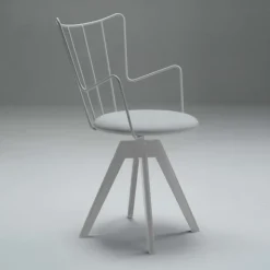 Carrier Chaise De Cuisine|Chaise De Salle à Manger*Well ® Chaise pivotante design en synthétique et métal