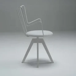 Carrier Chaise De Cuisine|Chaise De Salle à Manger*Well ® Chaise pivotante design en synthétique et métal