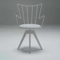 Carrier Chaise De Cuisine|Chaise De Salle à Manger*Well ® Chaise pivotante design en synthétique et métal