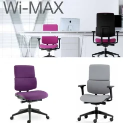 Sokoa Chaise De Bureau|Fauteuil De Bureau*Wi max Chaise de bureau en tissu avec roulettes