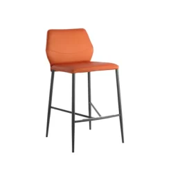 Airnova Tabouret Snack (assise +/- 65 Cm)|Tabouret De Bar (assise +/- 80 Cm)*Wind Tabouret haut en cuir