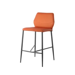 Airnova Tabouret Snack (assise +/- 65 Cm)|Tabouret De Bar (assise +/- 80 Cm)*Wind Tabouret haut en cuir