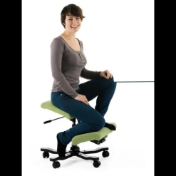 Varier Chaise De Bureau*Wing ® Siège ergonomique en tissu sur roulettes