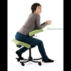 Varier Chaise De Bureau*Wing ® Siège ergonomique en tissu sur roulettes