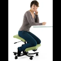 Varier Chaise De Bureau*Wing ® Siège ergonomique en tissu sur roulettes