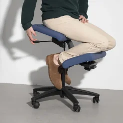 Varier Chaise De Bureau*Wing ® Siège ergonomique en tissu sur roulettes