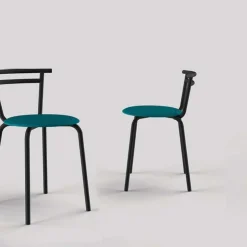 Carrier Chaise De Cuisine*Xélus ® Chaise de cuisine fabriquée en France assise ronde structure métal