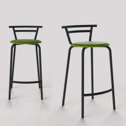Carrier Tabouret Snack (assise +/- 65 Cm)|Tabouret De Bar (assise +/- 80 Cm)*Xélus ® Tabouret snack fabriqué en France assise ronde rembourrée et structure métal