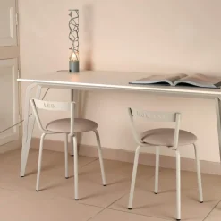 Carrier Chaise De Cuisine|Chaise Salon*Xoxo ® Chaise pour enfant française en métal avec assise rembourrée