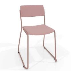 Perfecta Chaise De Cuisine|Chaise De Salle à Manger*Zoom Chaise moderne en simili avec pieds traîneau