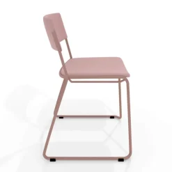 Perfecta Chaise De Cuisine|Chaise De Salle à Manger*Zoom Chaise moderne en simili avec pieds traîneau