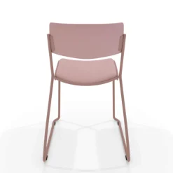 Perfecta Chaise De Cuisine|Chaise De Salle à Manger*Zoom Chaise moderne en simili avec pieds traîneau