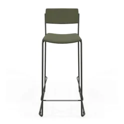 Perfecta Tabouret De Bar (assise +/- 80 Cm)*Zoom Tabouret de bar moderne en simili avec pieds traîneau