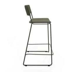 Perfecta Tabouret De Bar (assise +/- 80 Cm)*Zoom Tabouret de bar moderne en simili avec pieds traîneau